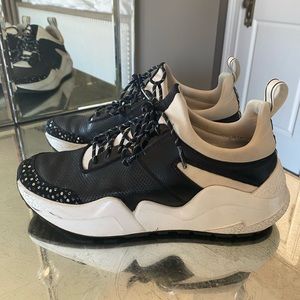 Kenneth Cole Maddox Sneaker: Black & Cream